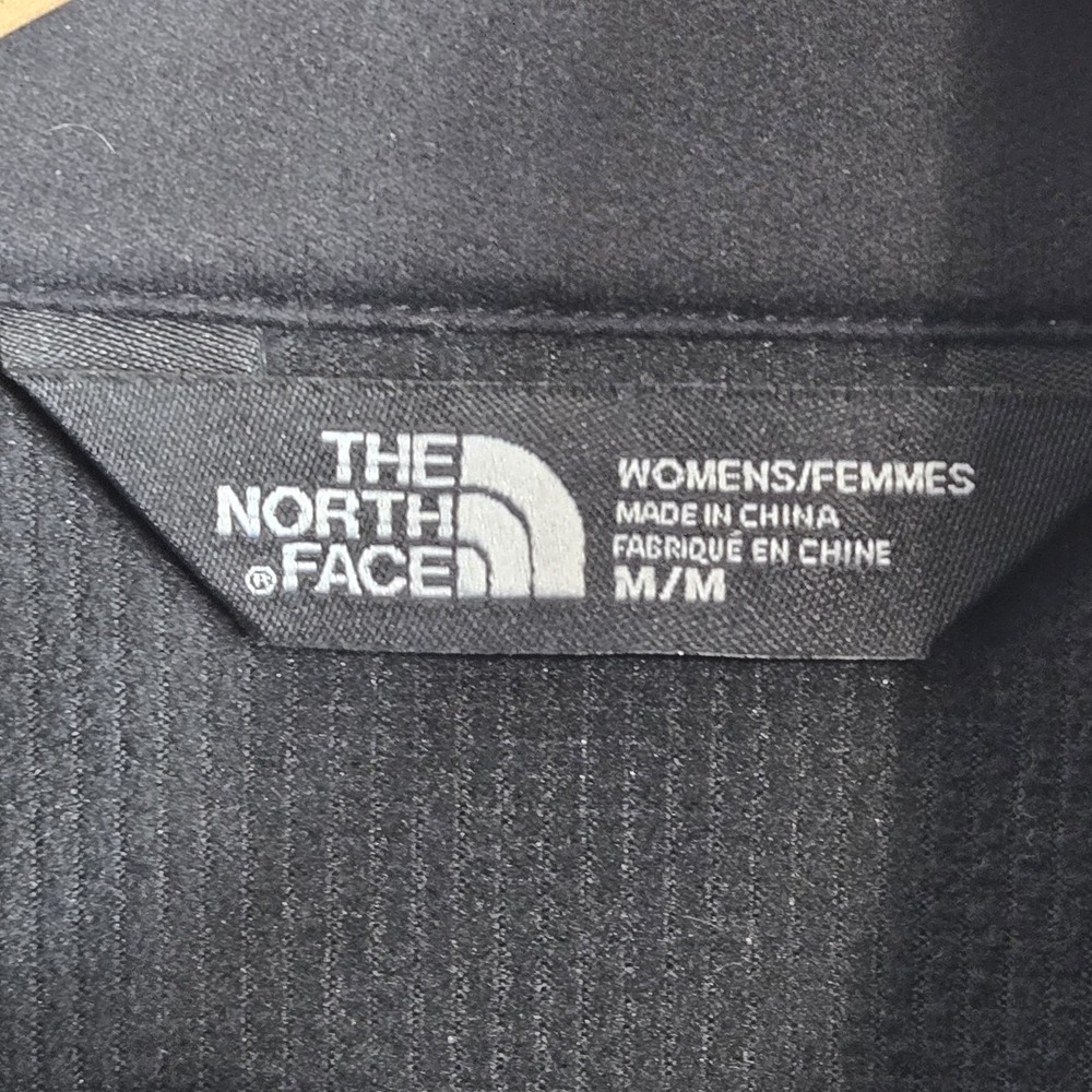 The North Face‎ Vest Womens Sz M Full Zip Sleeveless Black Advisory Board Logo - Picture 4 of 11